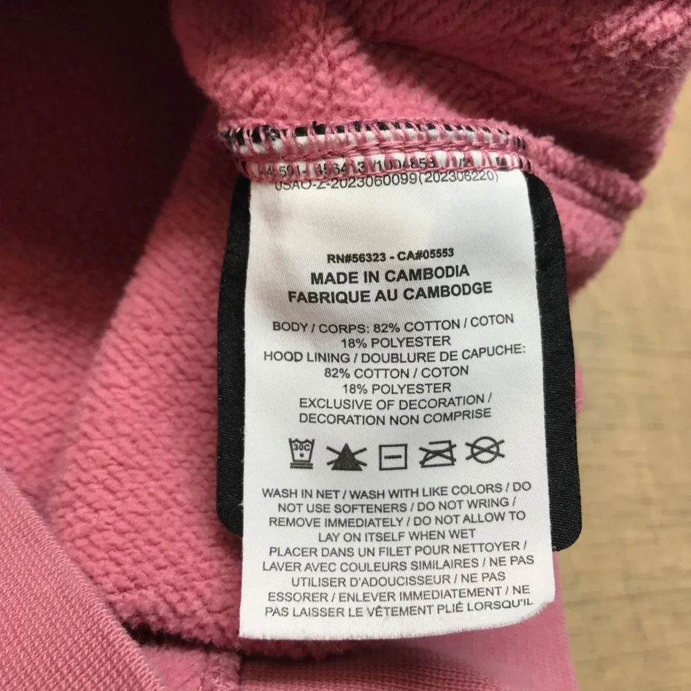 Nike X‎ Drake Nocta Hoodie Mens Size XS Berry Pink Pullover Fleece Reflective